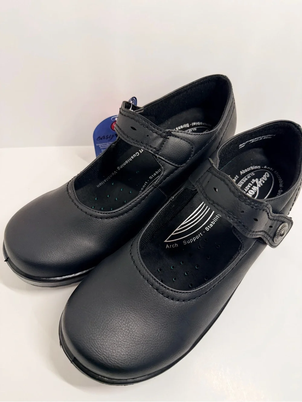 Easy Works by Easy Street Letsee Slip Resistant Mary Jane Shoes 10W New
